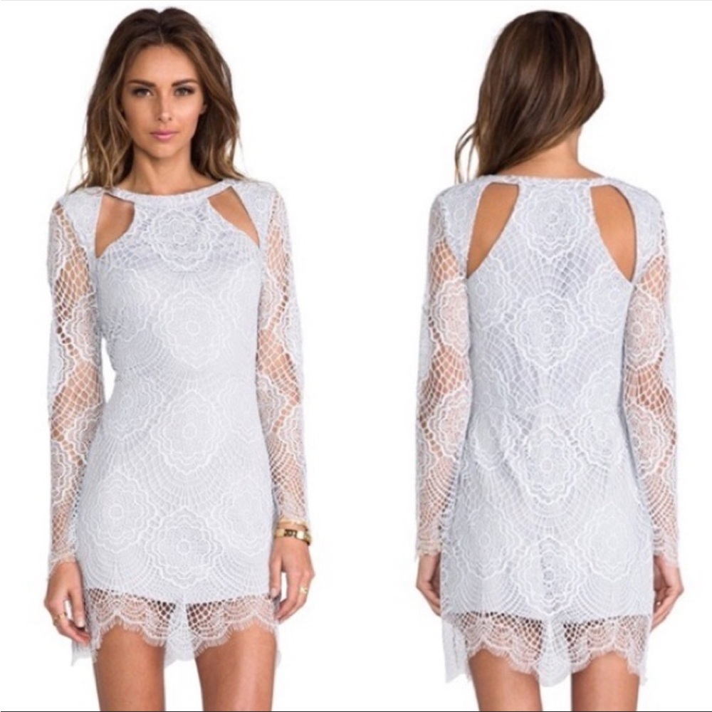 For Love and Lemons Eternal Love Lace Cutout Dress